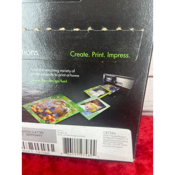 HP Everyday 50 sheet Letter Glossy Photo Paper 4 x 6 All Inkjet Printer - Picture 4 of 9